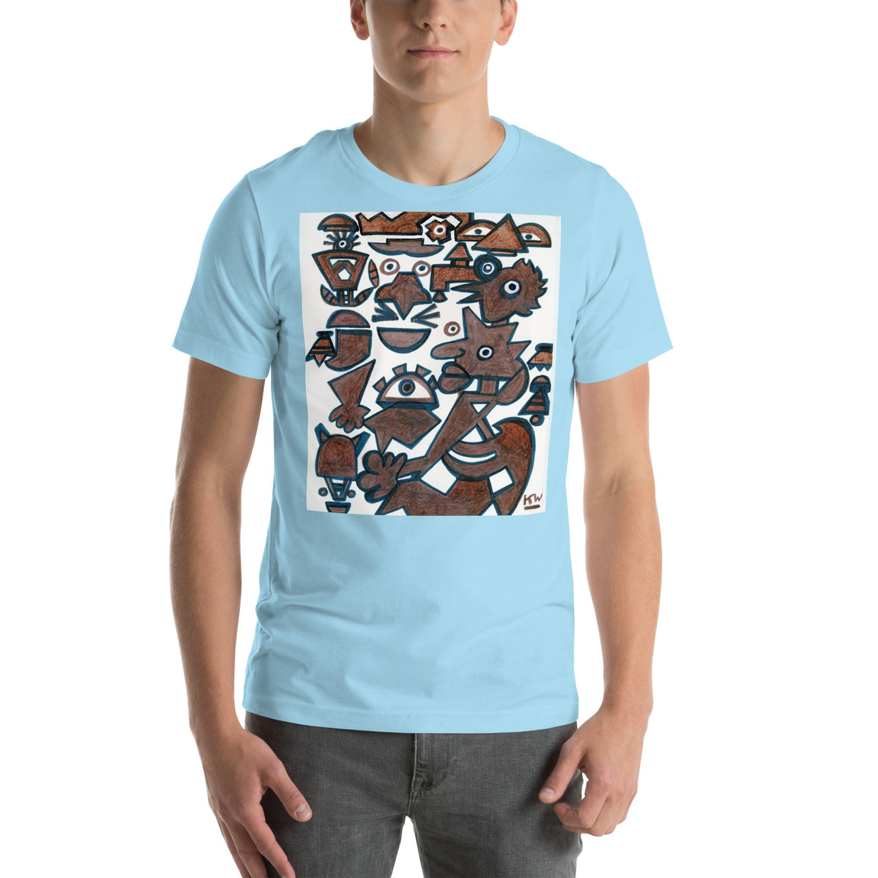 KW Gallery Wearable Art Tee 24 - Winter Sunshine Marketplace