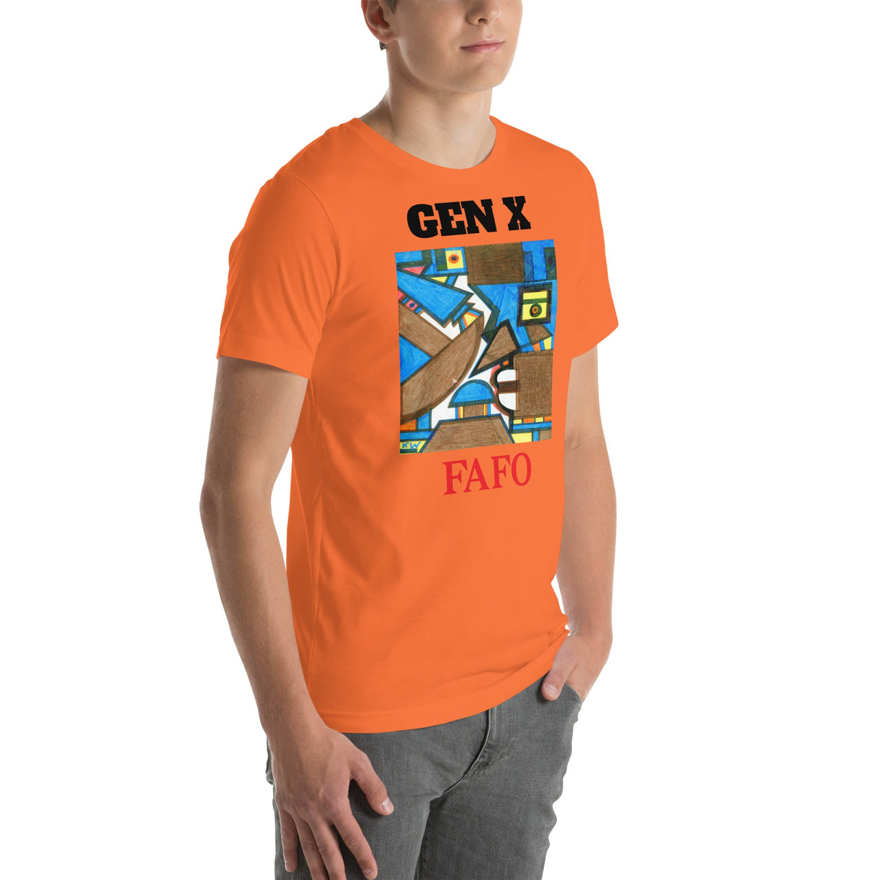 KW Gallery Wearable Art Tee 24 FAFO - Winter Sunshine Marketplace