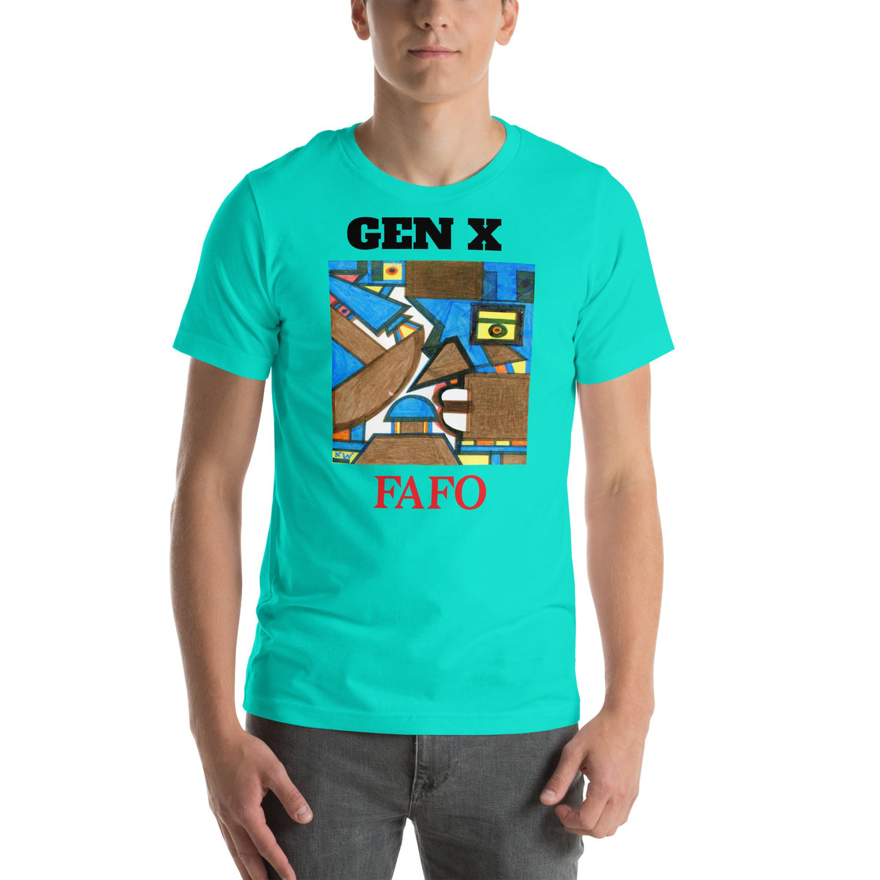 KW Gallery Wearable Art Tee 24 FAFO - Winter Sunshine Marketplace