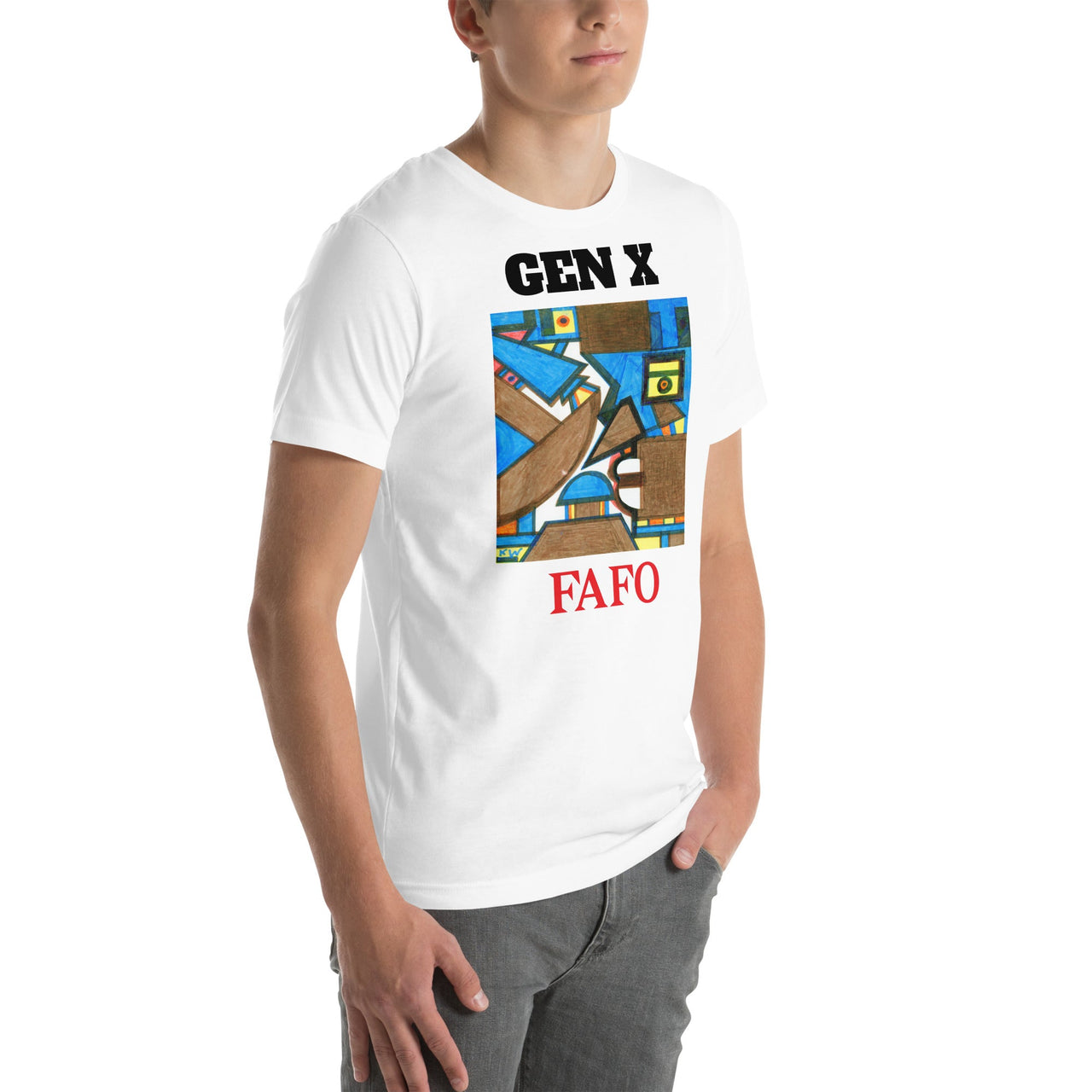 KW Gallery Wearable Art Tee 24 FAFO - Winter Sunshine Marketplace