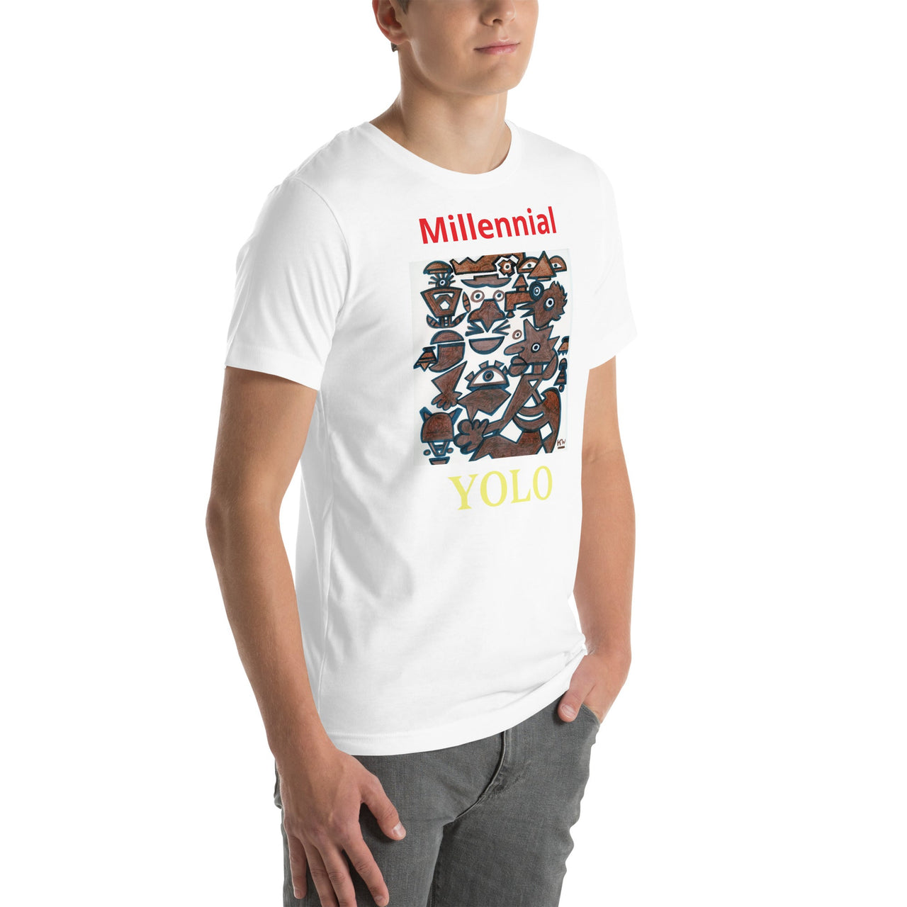 KW Gallery Wearable Art Tee 24 YOLO - Winter Sunshine Marketplace