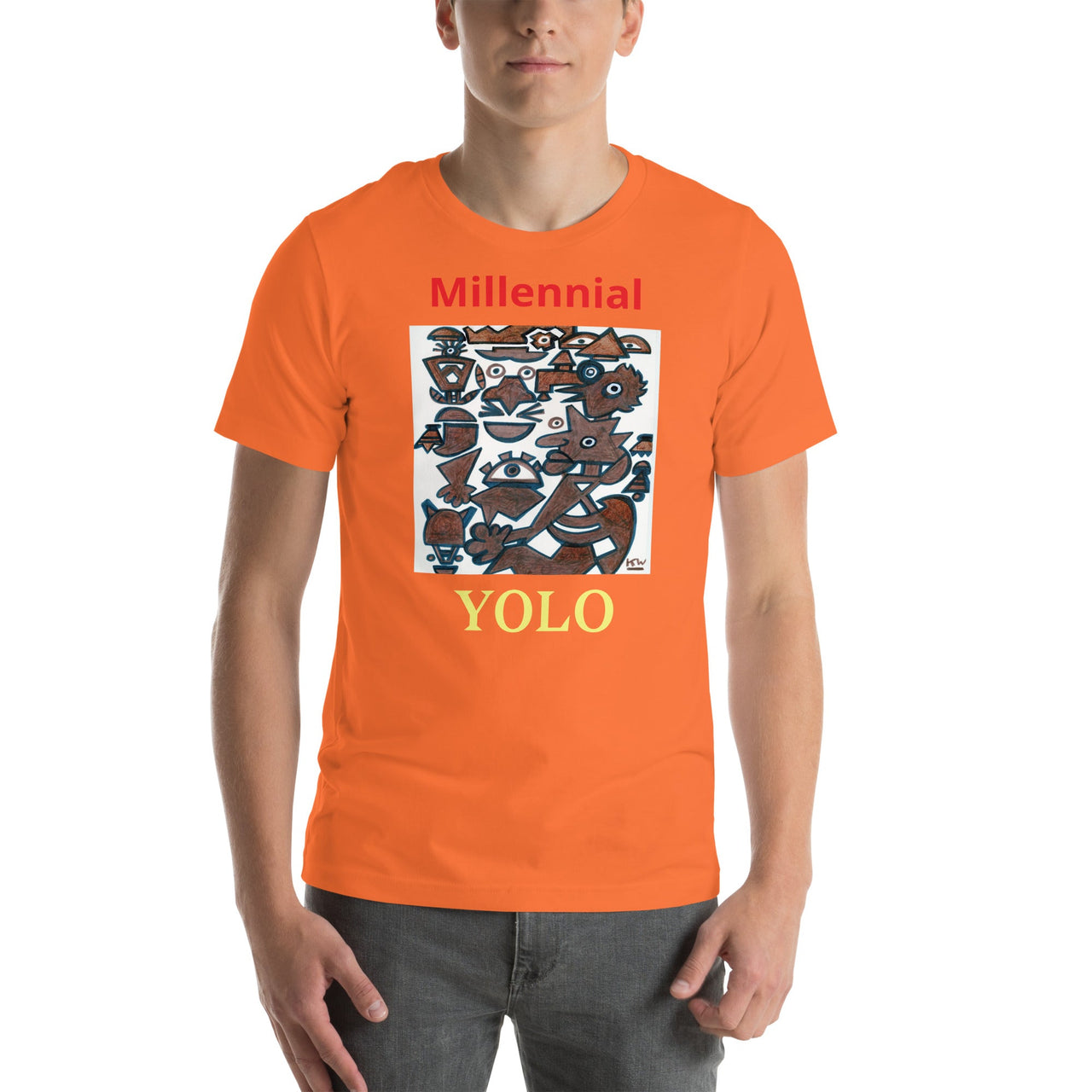 KW Gallery Wearable Art Tee 24 YOLO - Winter Sunshine Marketplace