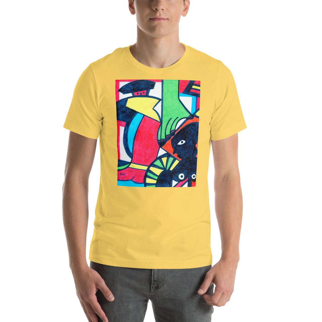 KW Gallery Wearable Art Tee 25 - Winter Sunshine Marketplace