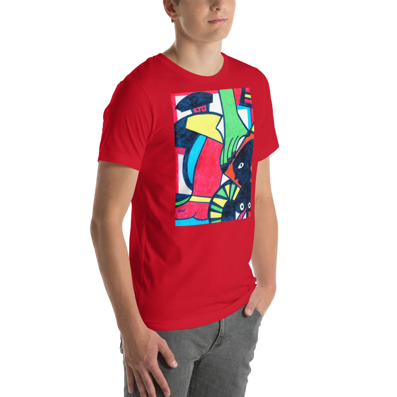 KW Gallery Wearable Art Tee 25 - Winter Sunshine Marketplace