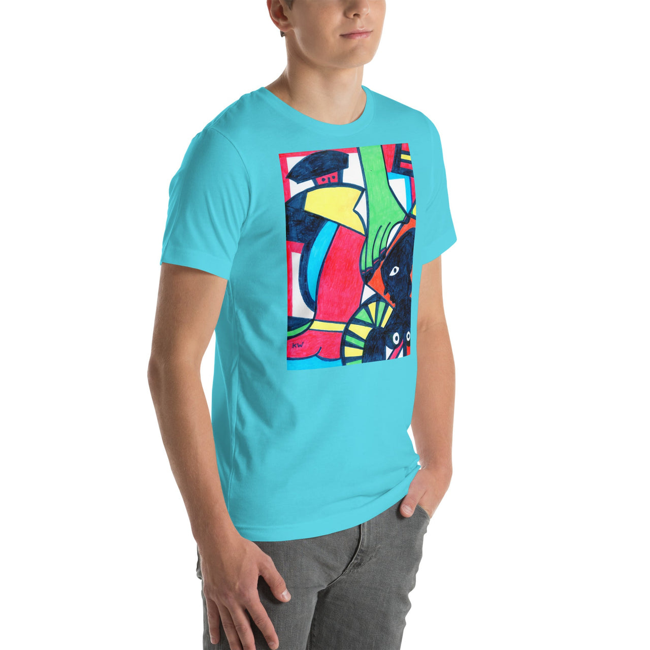 KW Gallery Wearable Art Tee 25 - Winter Sunshine Marketplace