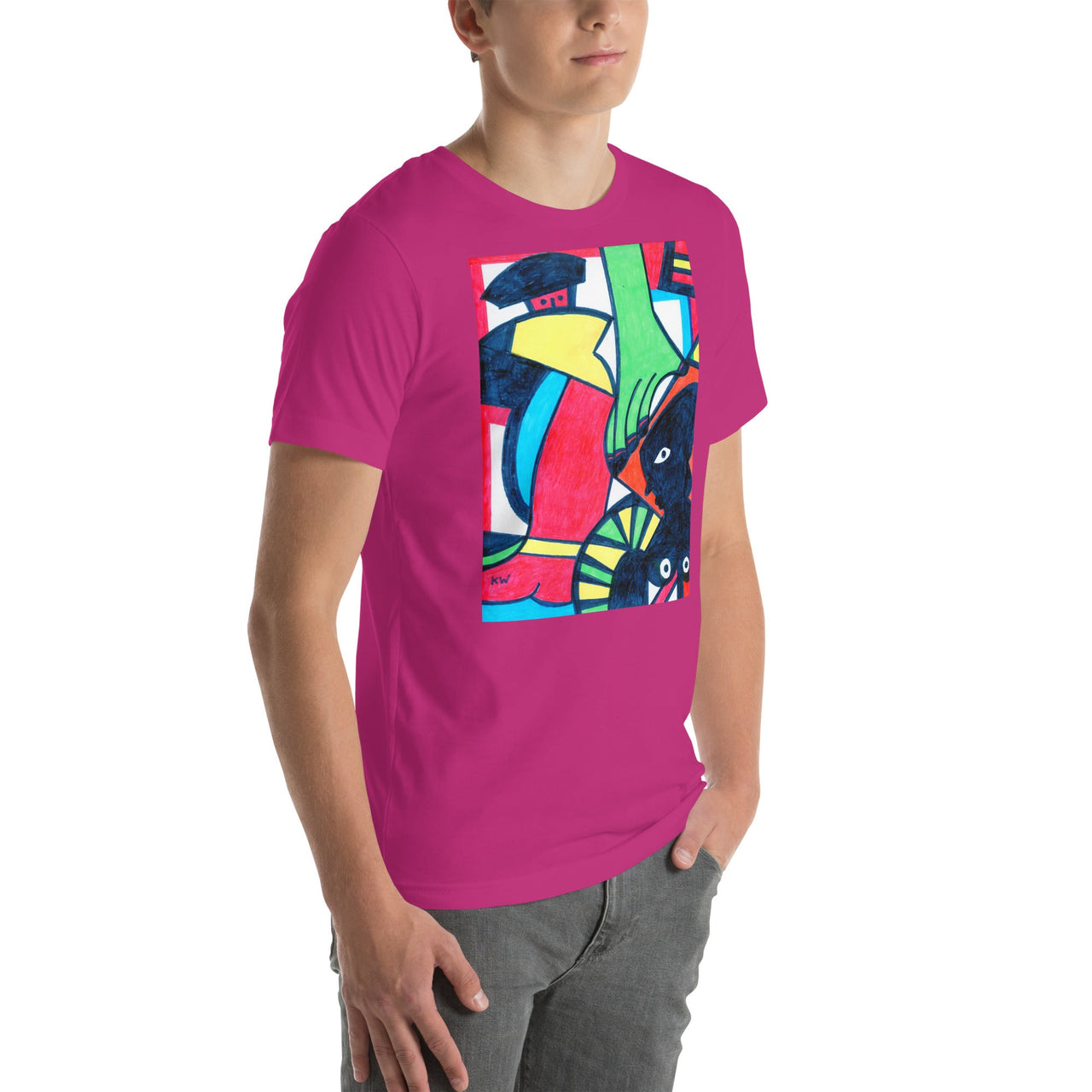 KW Gallery Wearable Art Tee 25 - Winter Sunshine Marketplace