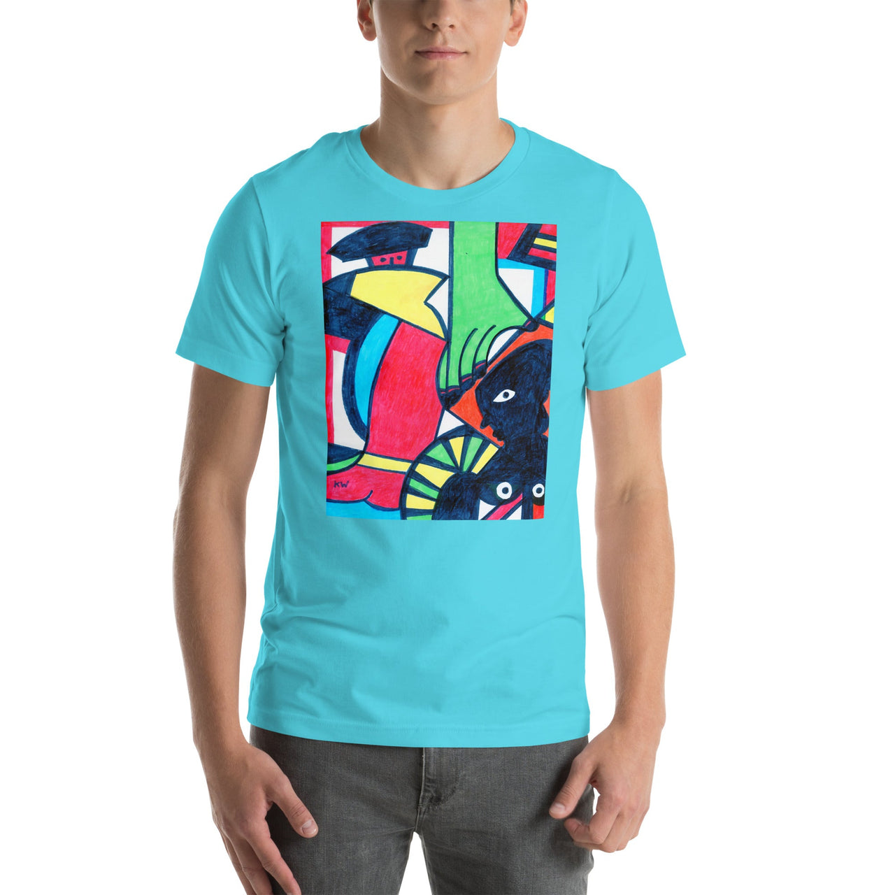 KW Gallery Wearable Art Tee 25 - Winter Sunshine Marketplace