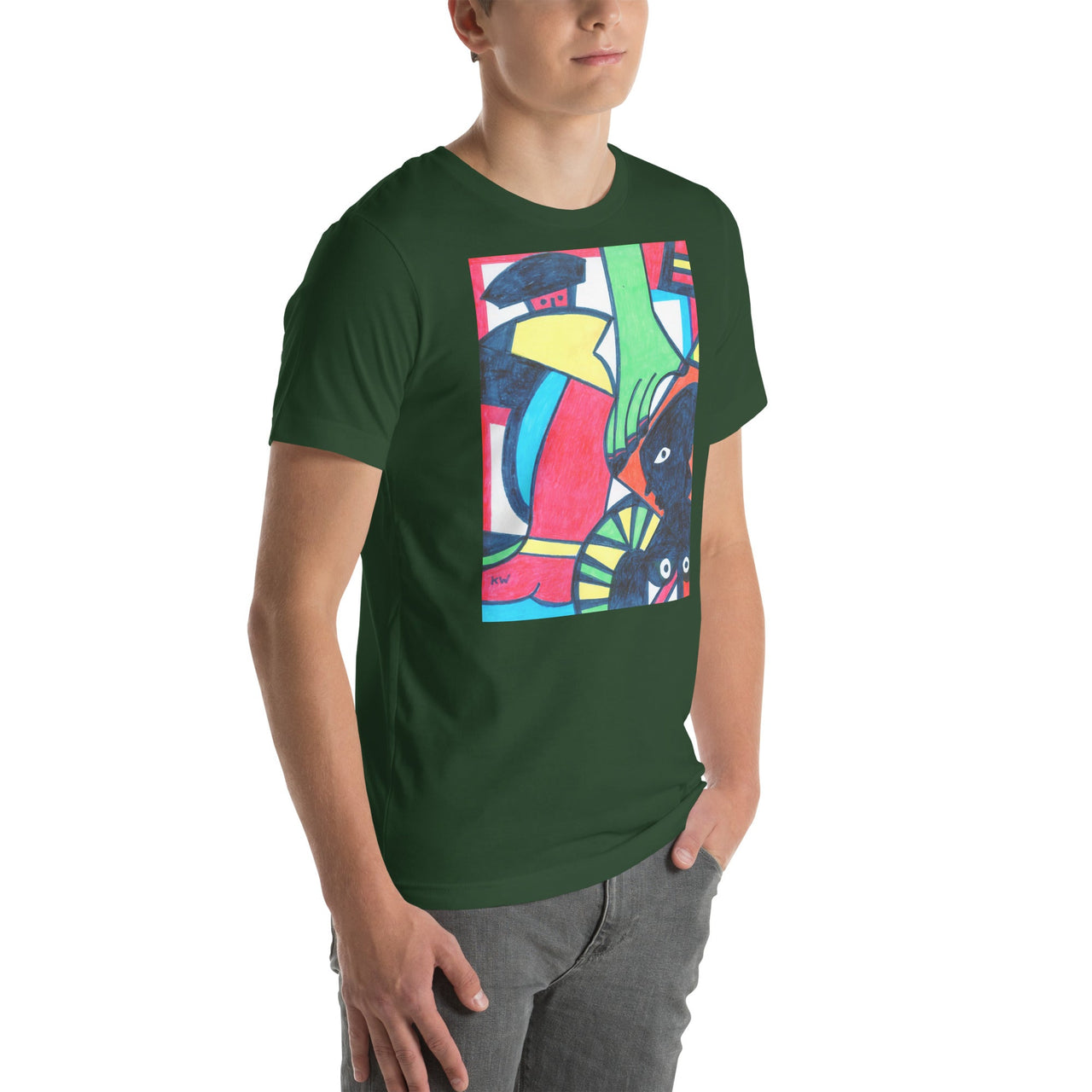 KW Gallery Wearable Art Tee 25 - Winter Sunshine Marketplace