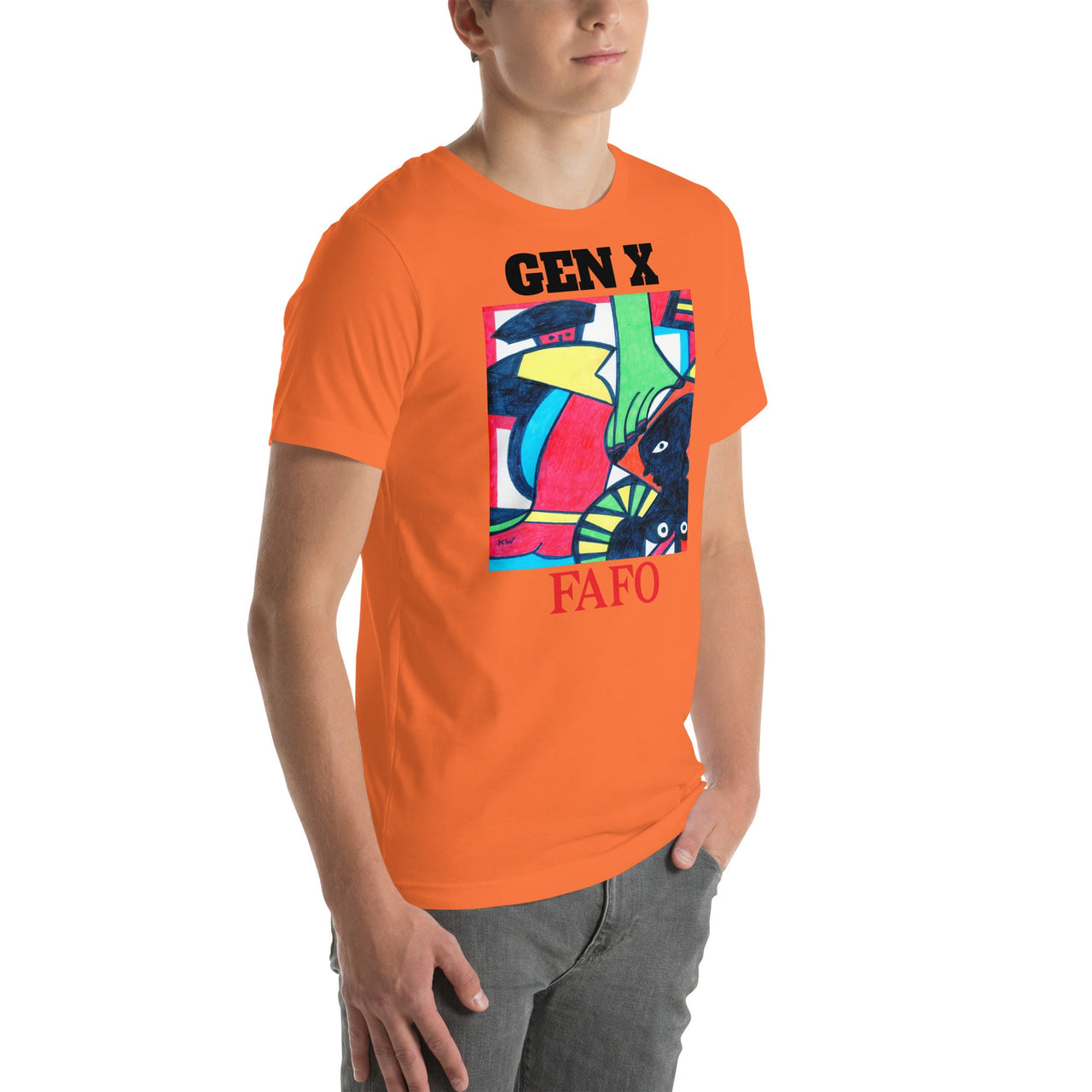 KW Gallery Wearable Art Tee 25 FAFO - Winter Sunshine Marketplace