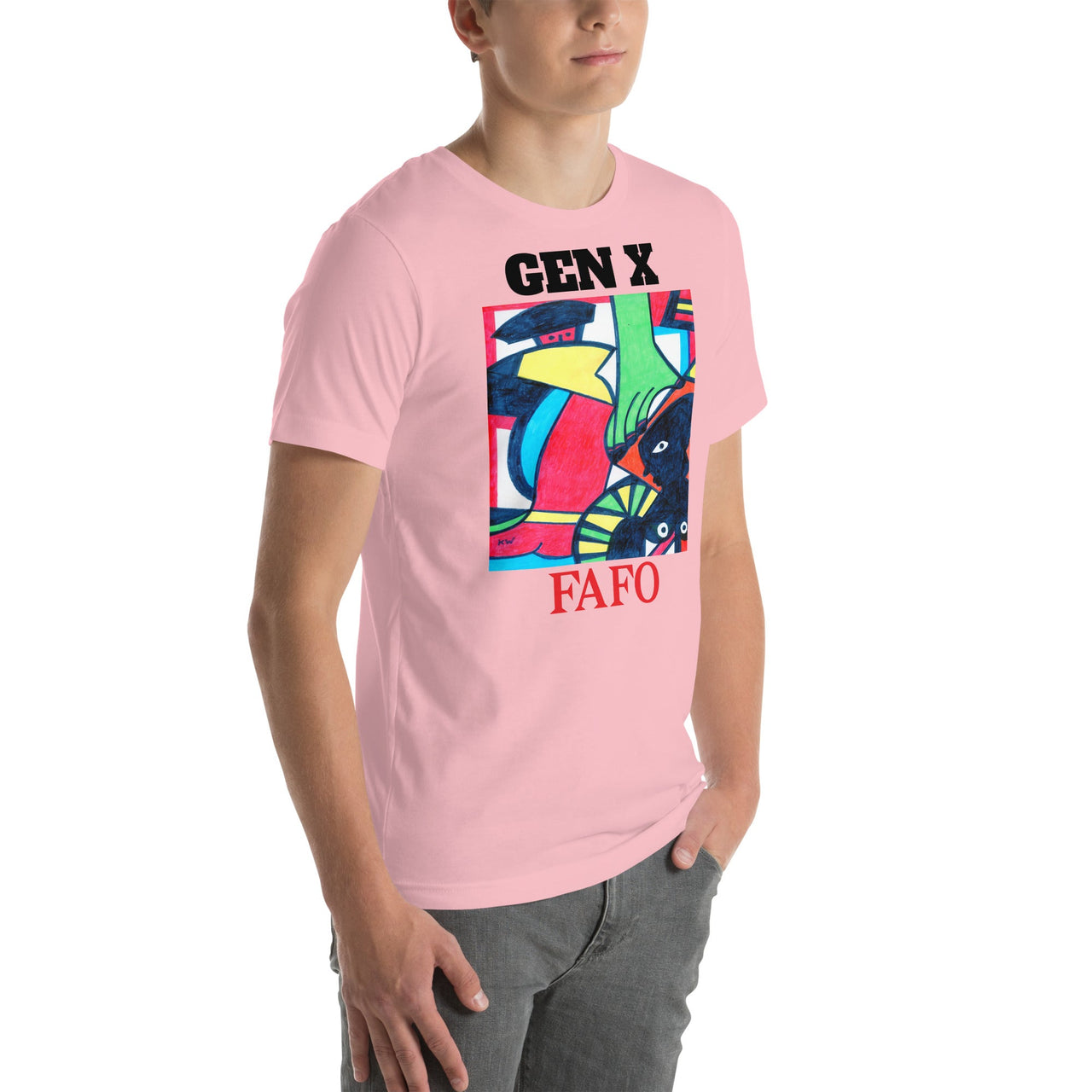 KW Gallery Wearable Art Tee 25 FAFO - Winter Sunshine Marketplace