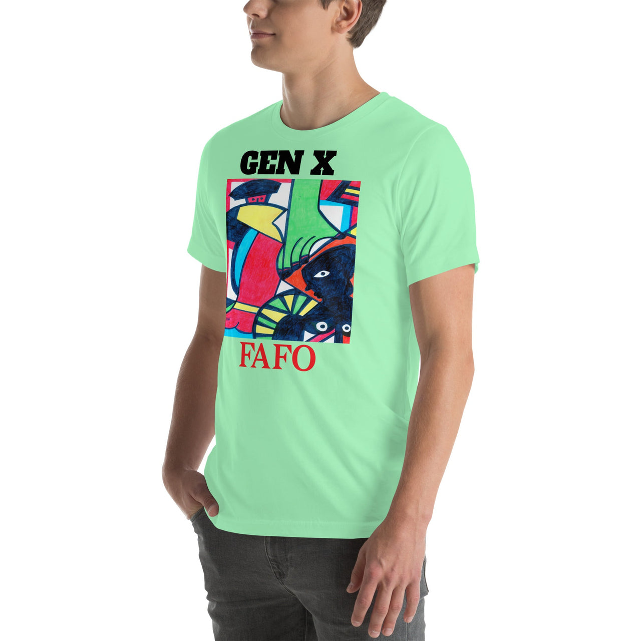 KW Gallery Wearable Art Tee 25 FAFO - Winter Sunshine Marketplace