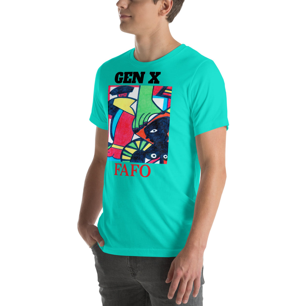 KW Gallery Wearable Art Tee 25 FAFO - Winter Sunshine Marketplace