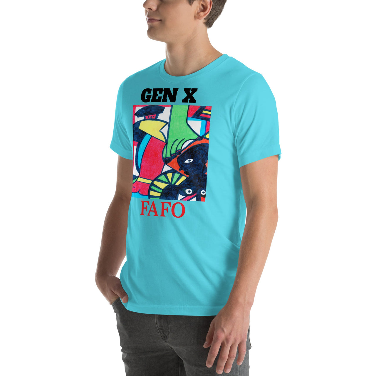 KW Gallery Wearable Art Tee 25 FAFO - Winter Sunshine Marketplace