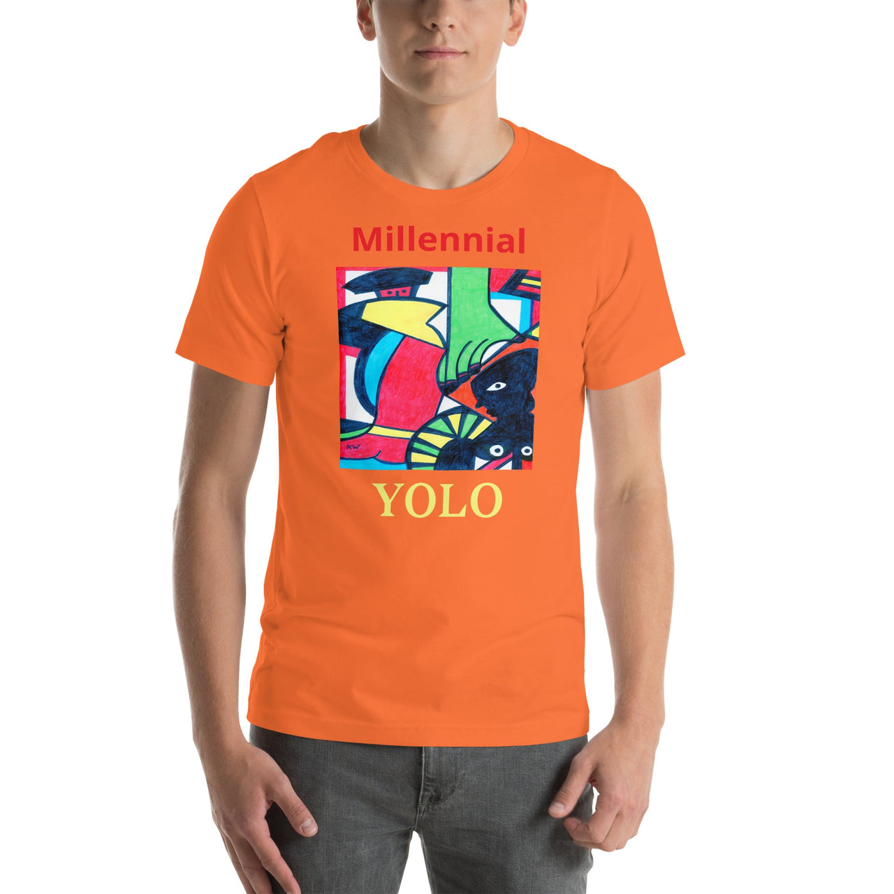 KW Gallery Wearable Art Tee 25 YOLO - Winter Sunshine Marketplace