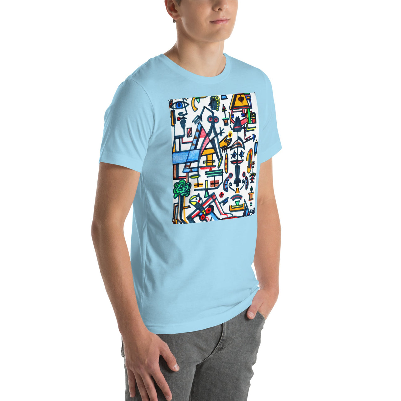 KW Gallery Wearable Art Tee 26 - Winter Sunshine Marketplace