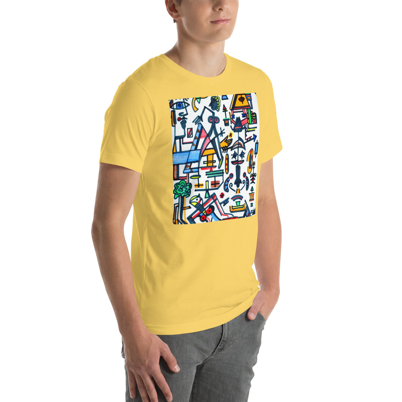 KW Gallery Wearable Art Tee 26 - Winter Sunshine Marketplace