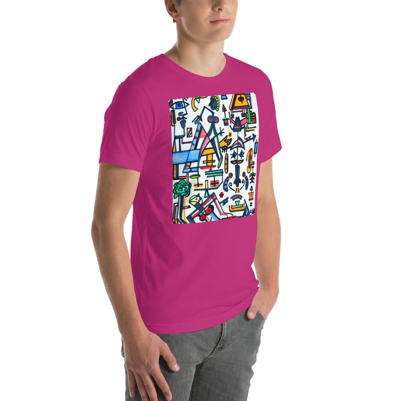 KW Gallery Wearable Art Tee 26 - Winter Sunshine Marketplace