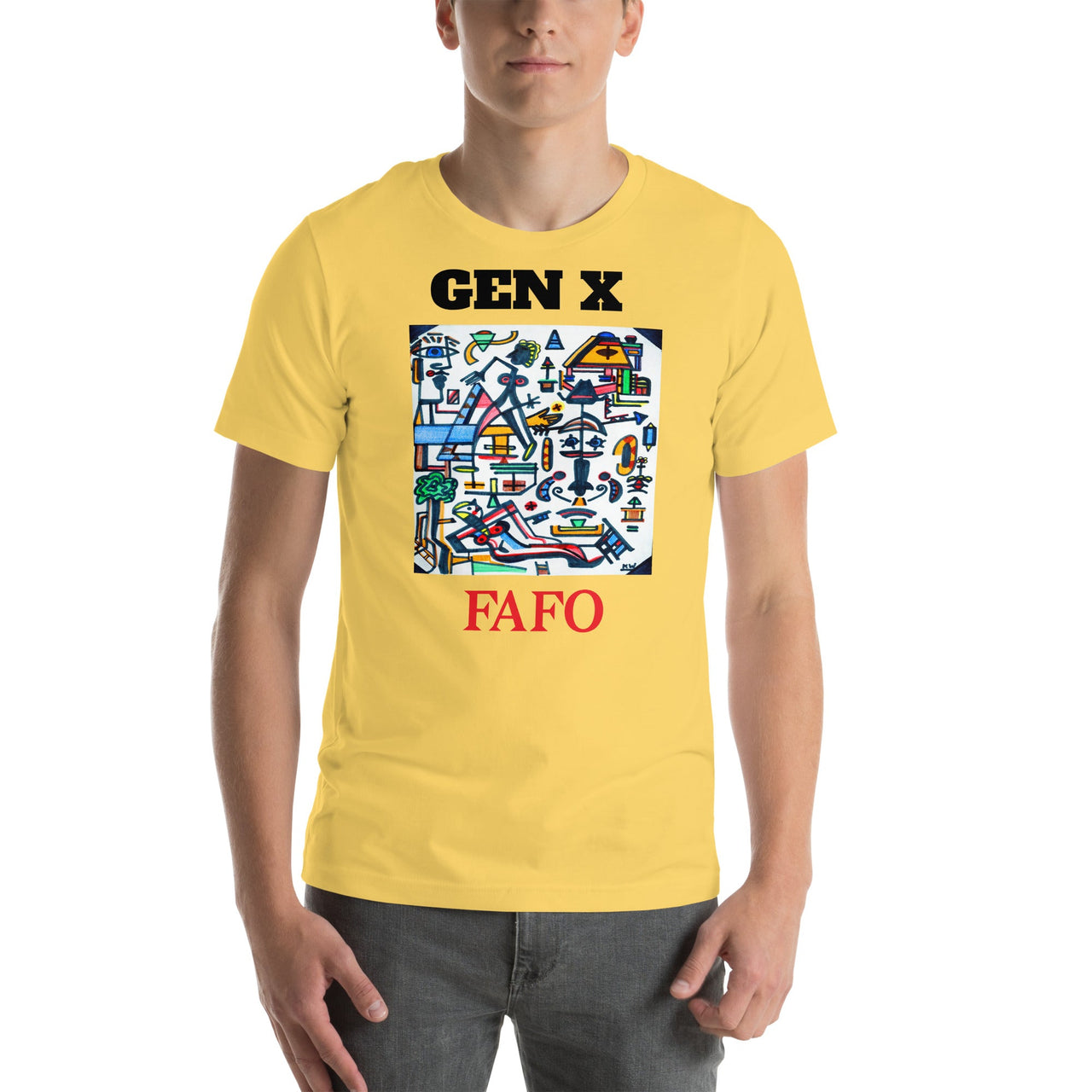 KW Gallery Wearable Art Tee 26 FAFO - Winter Sunshine Marketplace