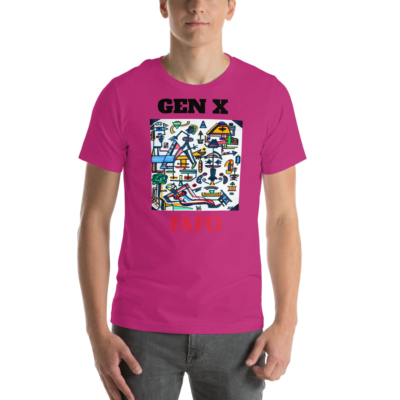 KW Gallery Wearable Art Tee 26 FAFO - Winter Sunshine Marketplace