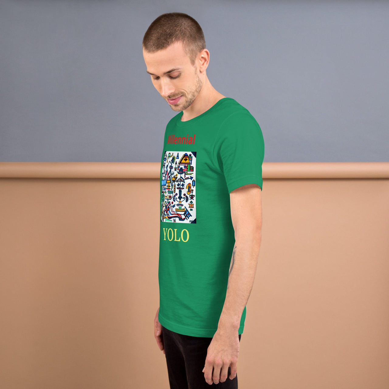 KW Gallery Wearable Art Tee 26 YOLO - Winter Sunshine Marketplace