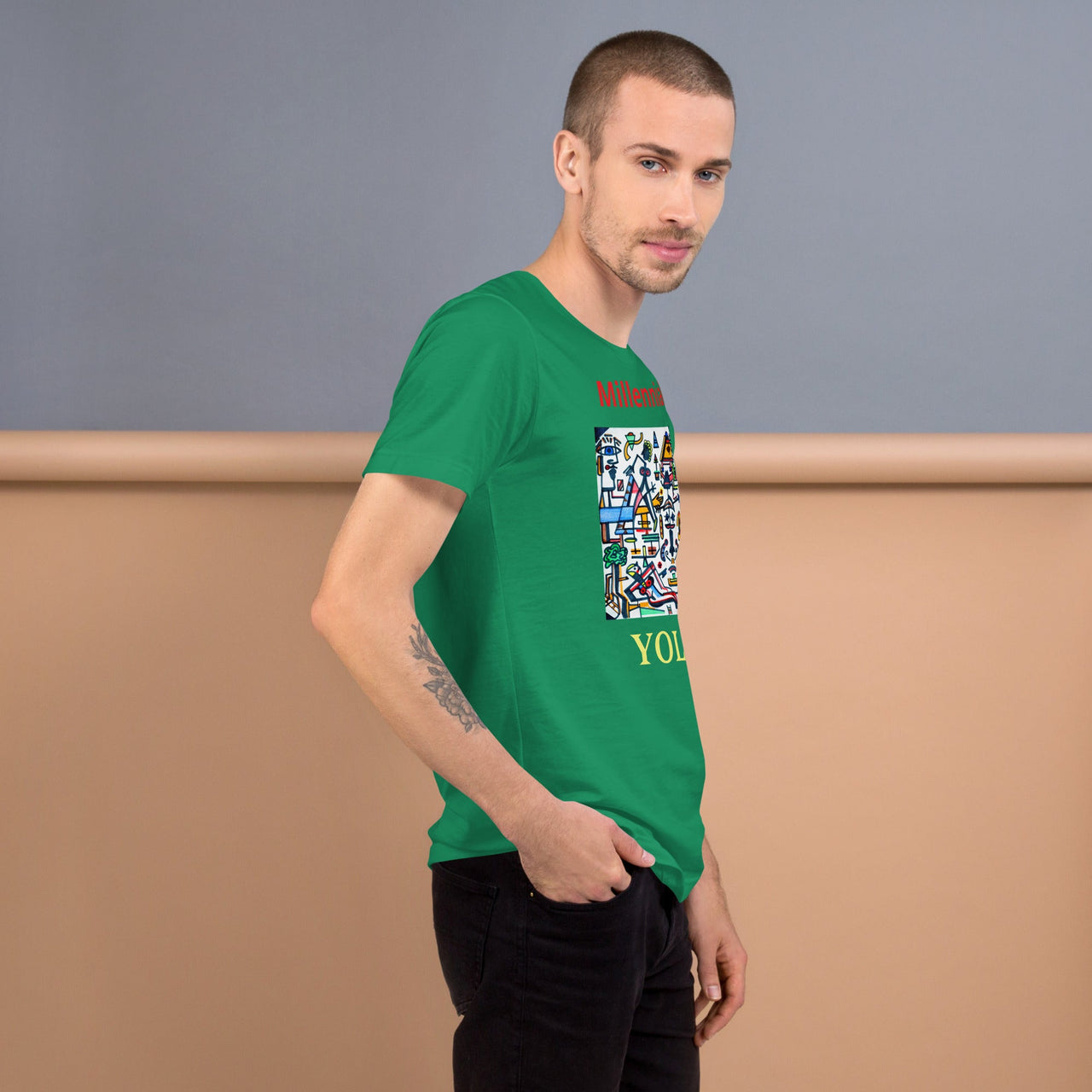 KW Gallery Wearable Art Tee 26 YOLO - Winter Sunshine Marketplace