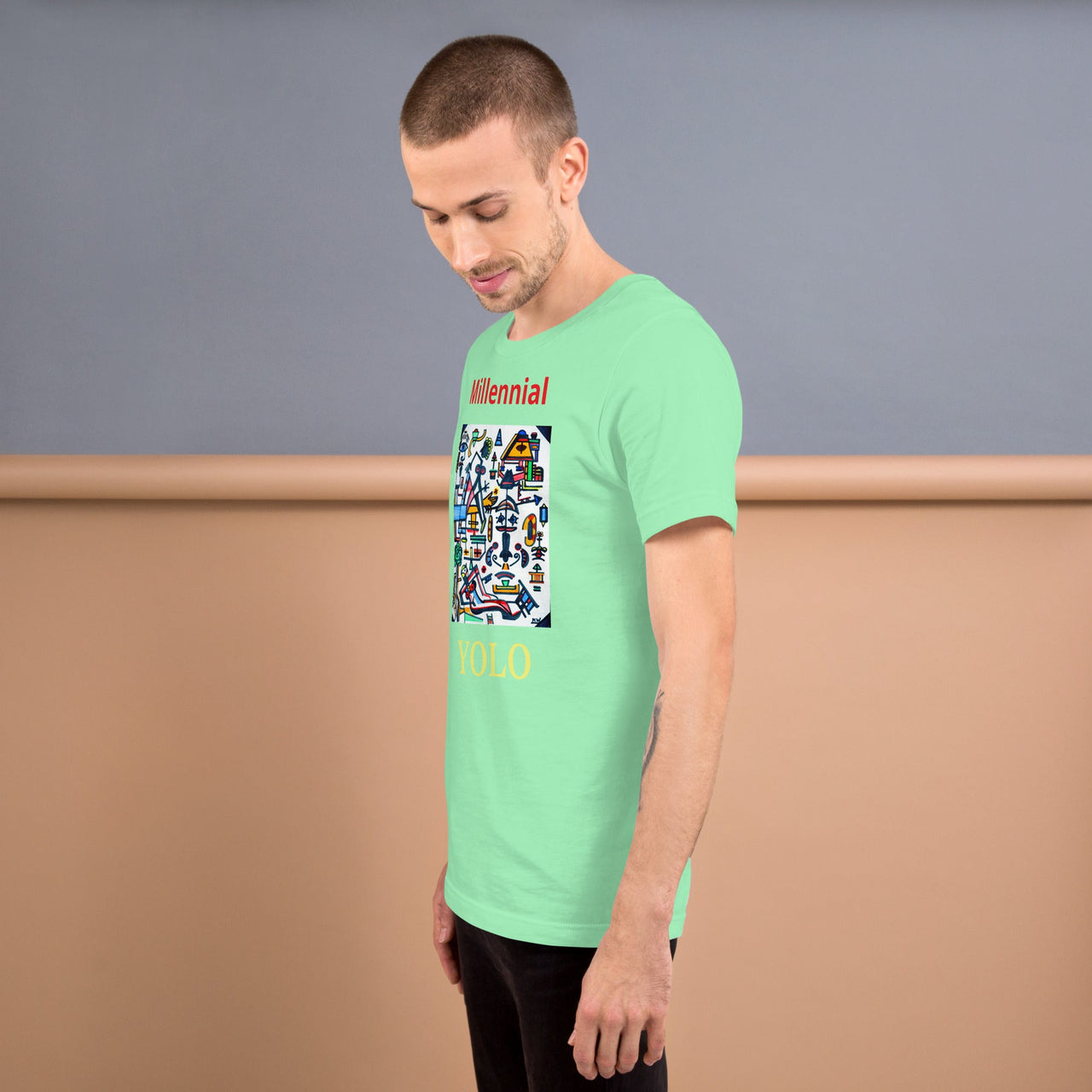 KW Gallery Wearable Art Tee 26 YOLO - Winter Sunshine Marketplace