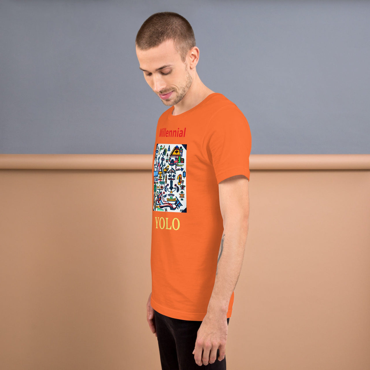 KW Gallery Wearable Art Tee 26 YOLO - Winter Sunshine Marketplace