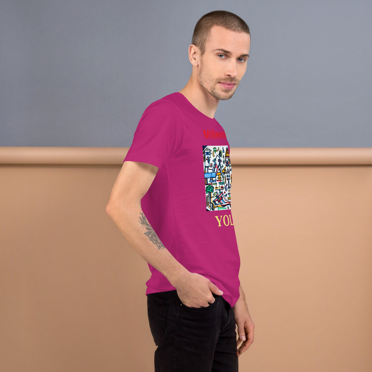 KW Gallery Wearable Art Tee 26 YOLO - Winter Sunshine Marketplace