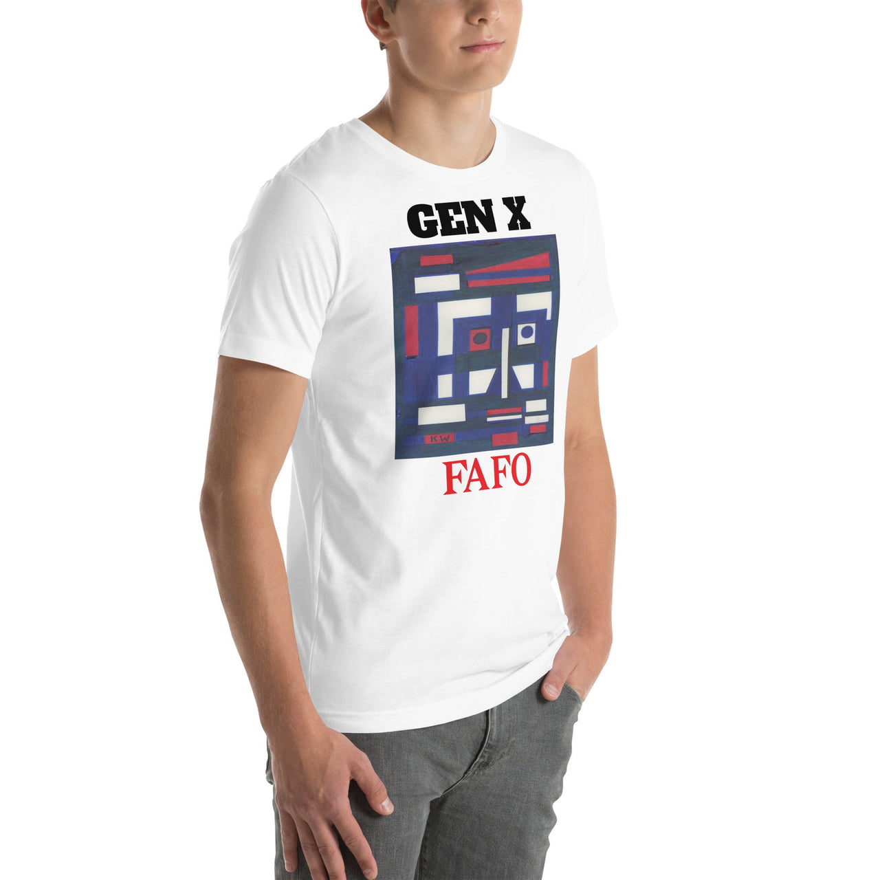 KW Gallery Wearable Art Tee 27 FAFO - Winter Sunshine Marketplace