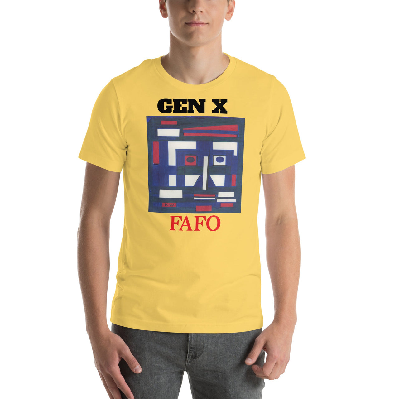 KW Gallery Wearable Art Tee 27 FAFO - Winter Sunshine Marketplace