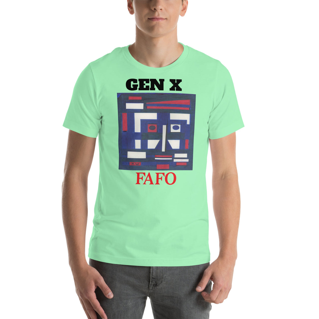 KW Gallery Wearable Art Tee 27 FAFO - Winter Sunshine Marketplace