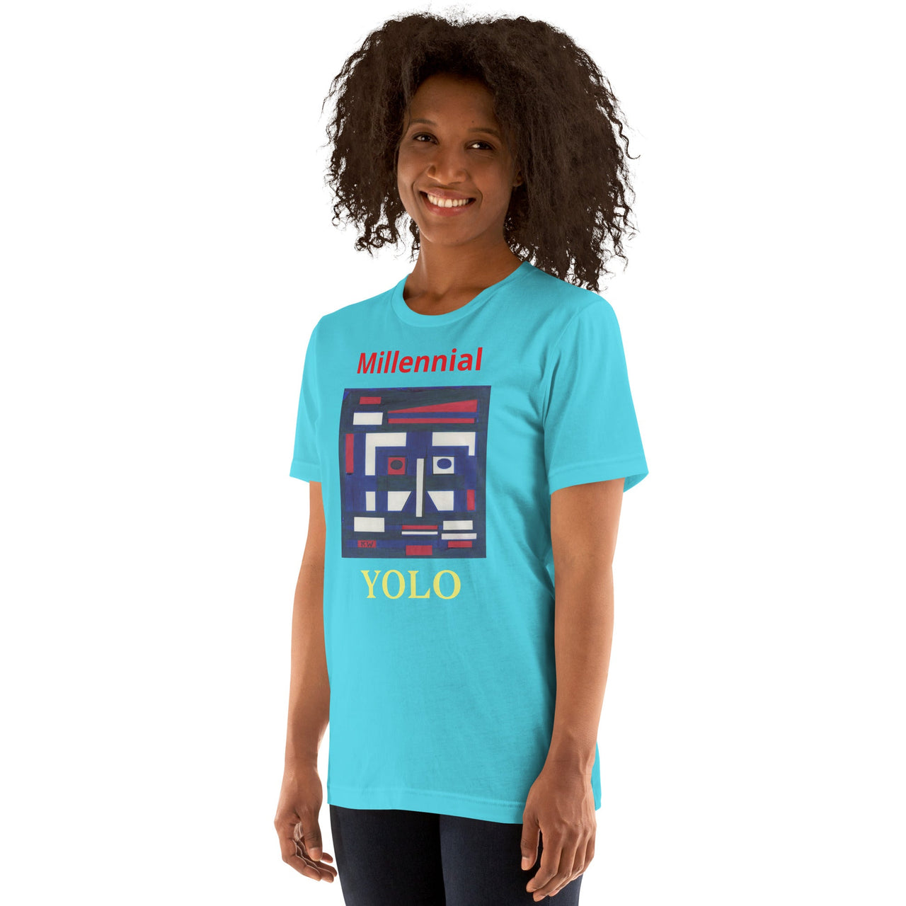 KW Gallery Wearable Art Tee 27 YOLO - Winter Sunshine Marketplace