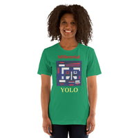 KW Gallery Wearable Art Tee 27 YOLO - Winter Sunshine Marketplace
