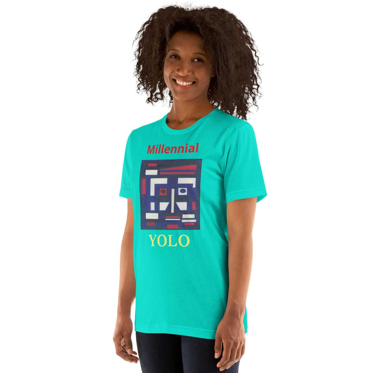 KW Gallery Wearable Art Tee 27 YOLO - Winter Sunshine Marketplace
