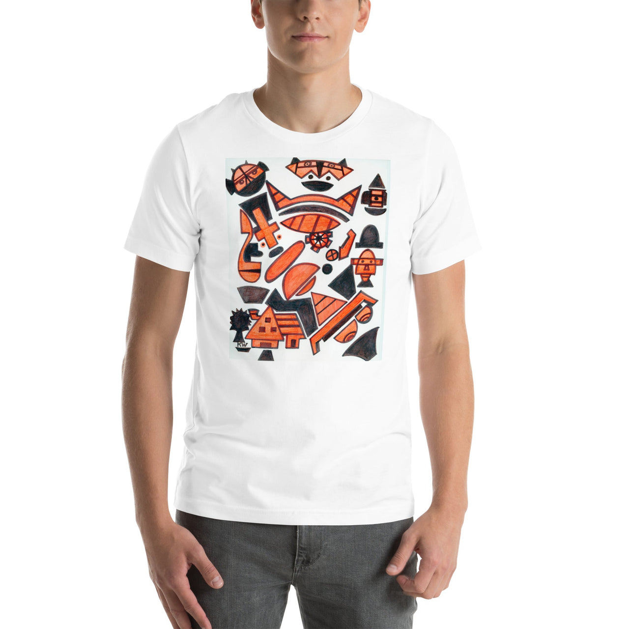 KW Gallery Wearable Art Tee 28 - Winter Sunshine Marketplace