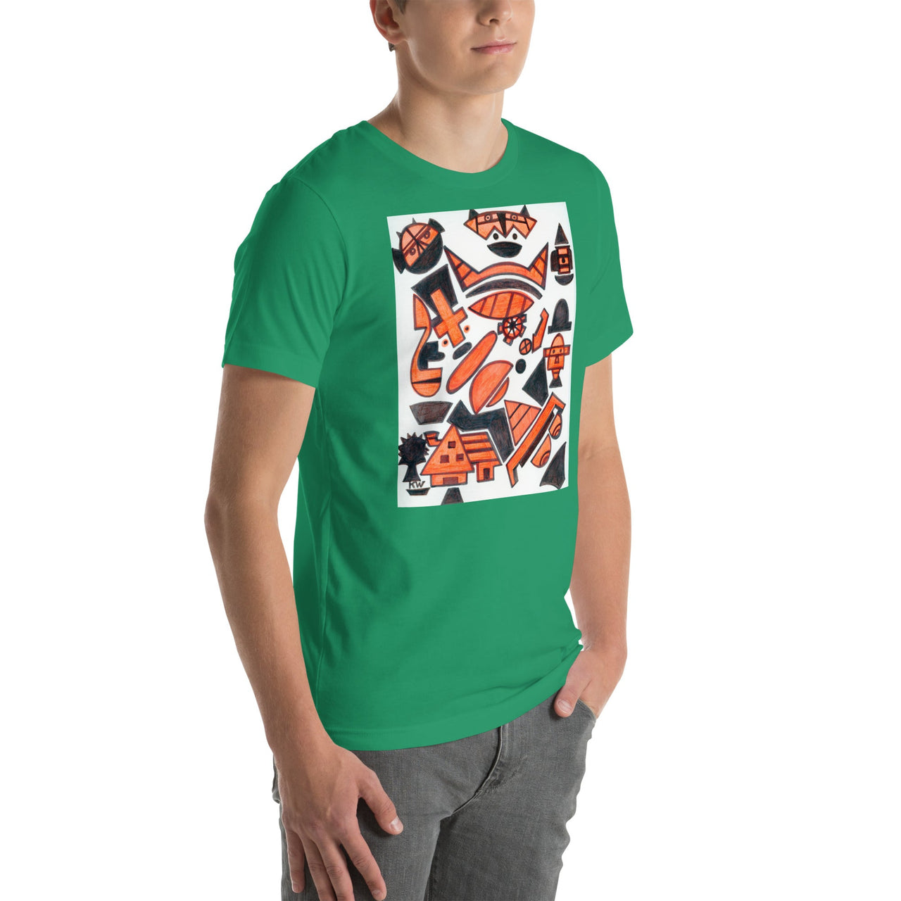 KW Gallery Wearable Art Tee 28 - Winter Sunshine Marketplace