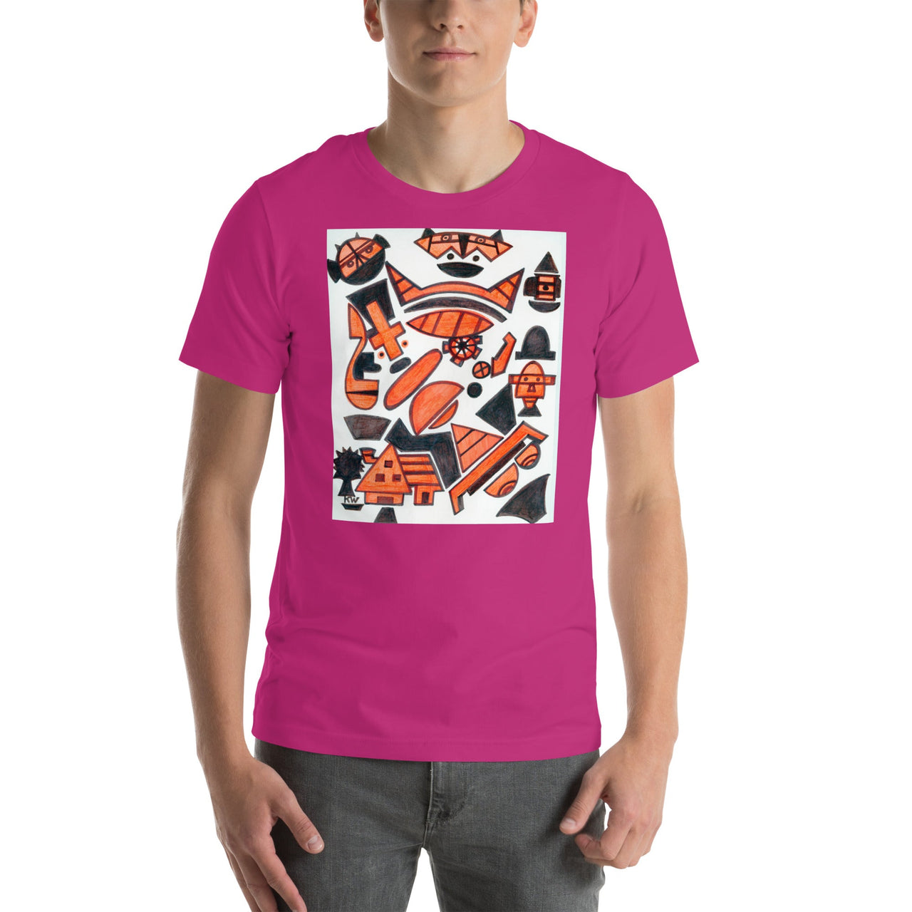 KW Gallery Wearable Art Tee 28 - Winter Sunshine Marketplace