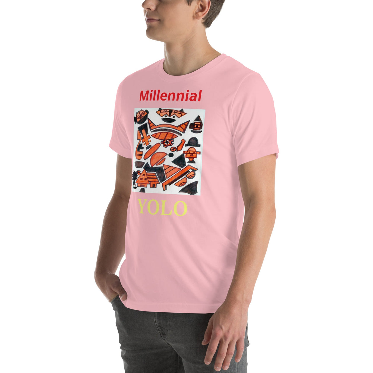 KW Gallery Wearable Art Tee 28 YOLO - Winter Sunshine Marketplace