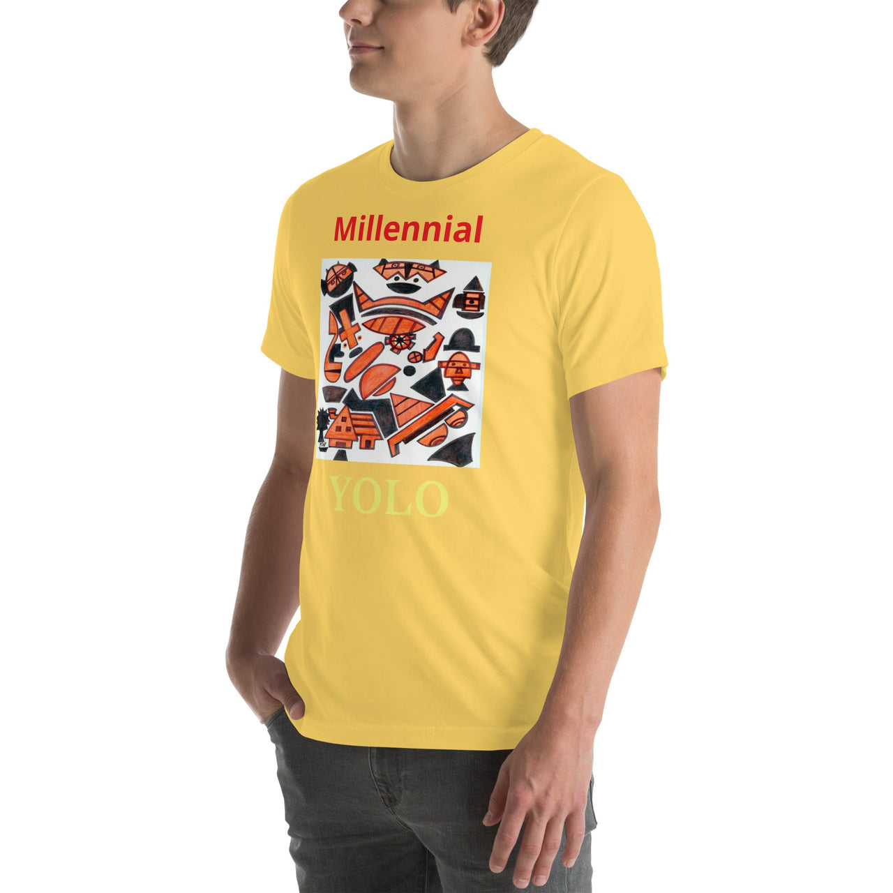 KW Gallery Wearable Art Tee 28 YOLO - Winter Sunshine Marketplace