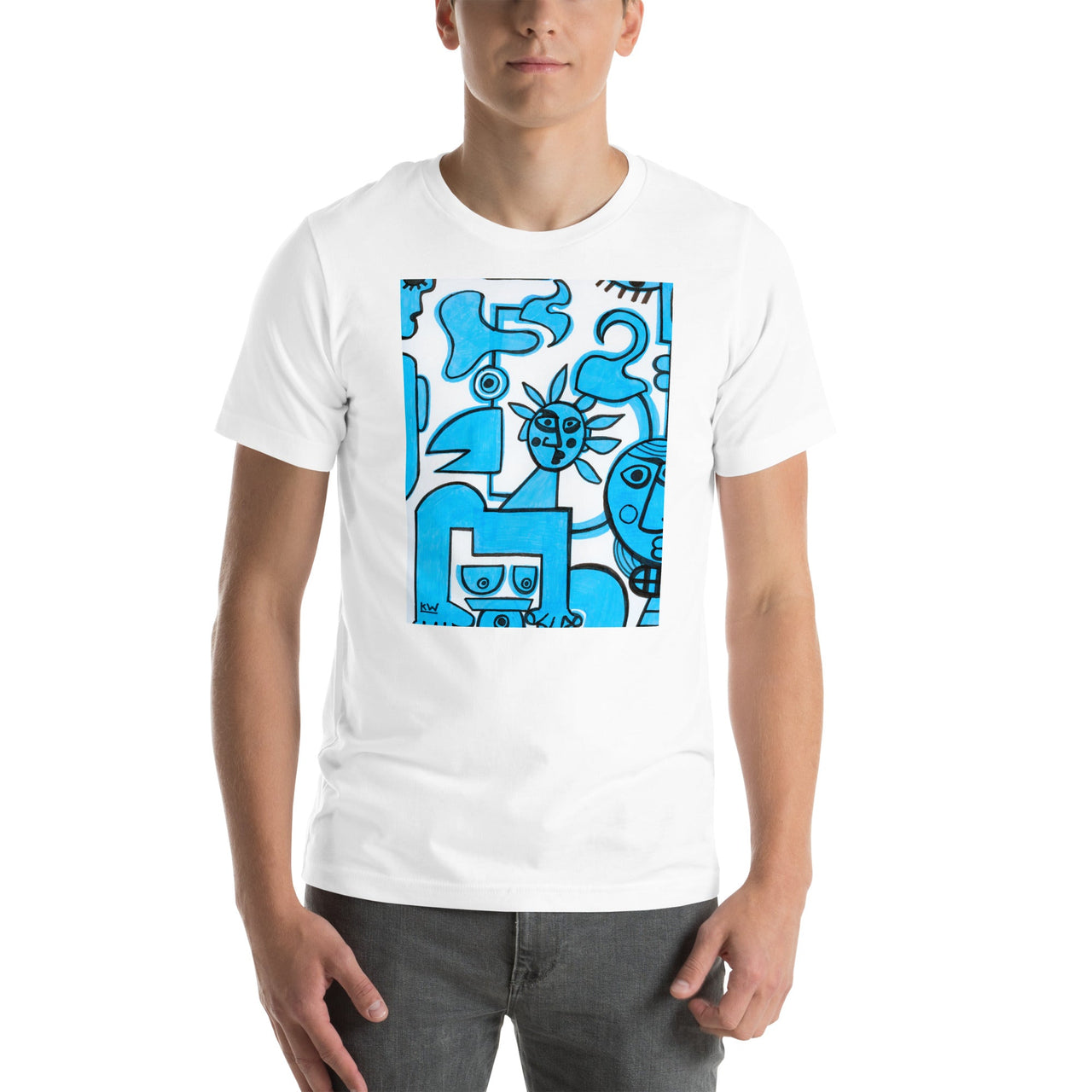 KW Gallery Wearable Art Tee 29 - Winter Sunshine Marketplace