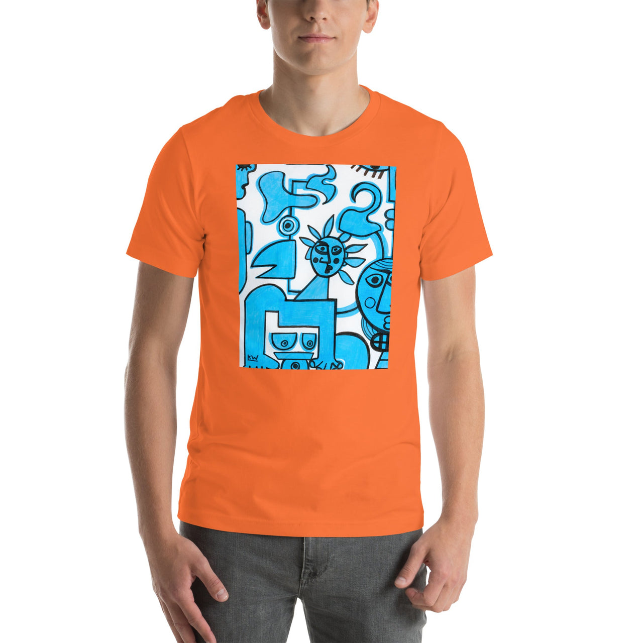 KW Gallery Wearable Art Tee 29 - Winter Sunshine Marketplace