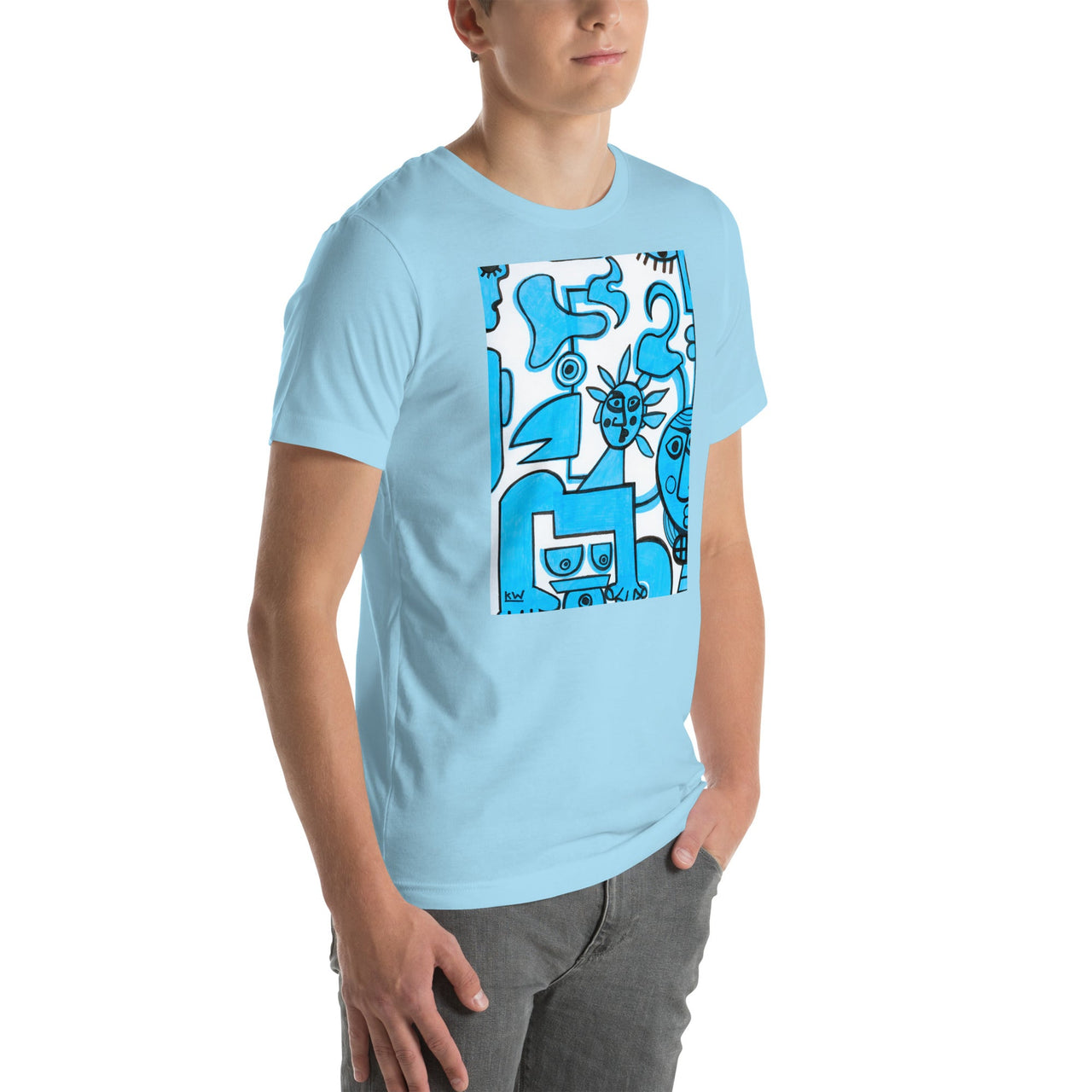 KW Gallery Wearable Art Tee 29 - Winter Sunshine Marketplace