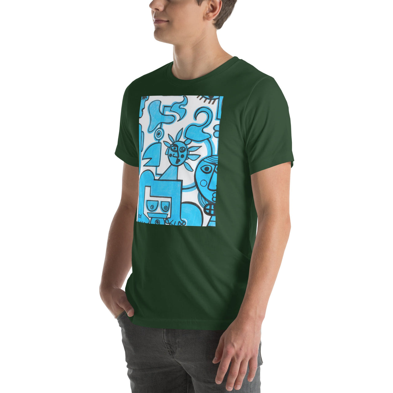 KW Gallery Wearable Art Tee 29 - Winter Sunshine Marketplace