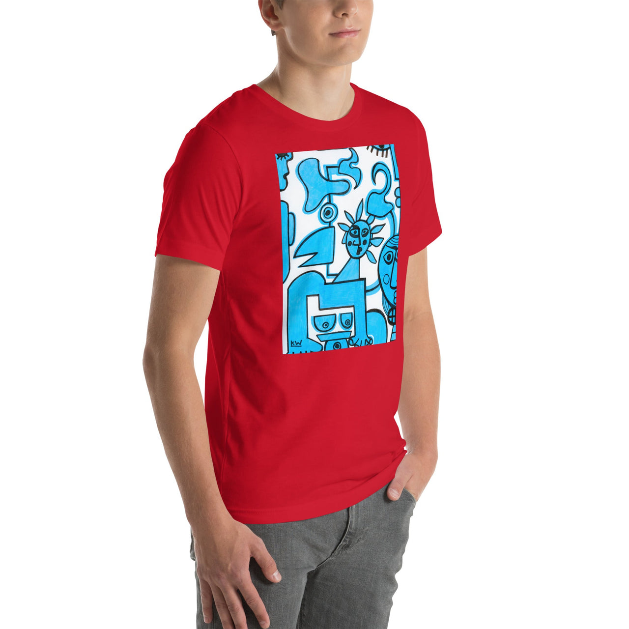 KW Gallery Wearable Art Tee 29 - Winter Sunshine Marketplace