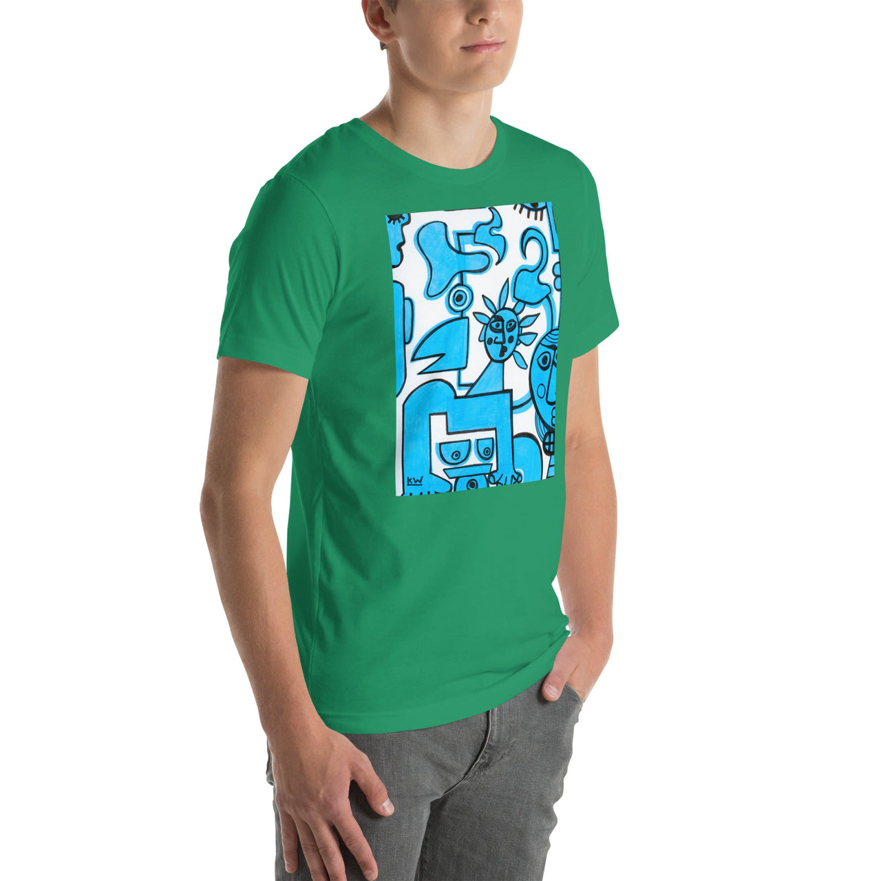 KW Gallery Wearable Art Tee 29 - Winter Sunshine Marketplace