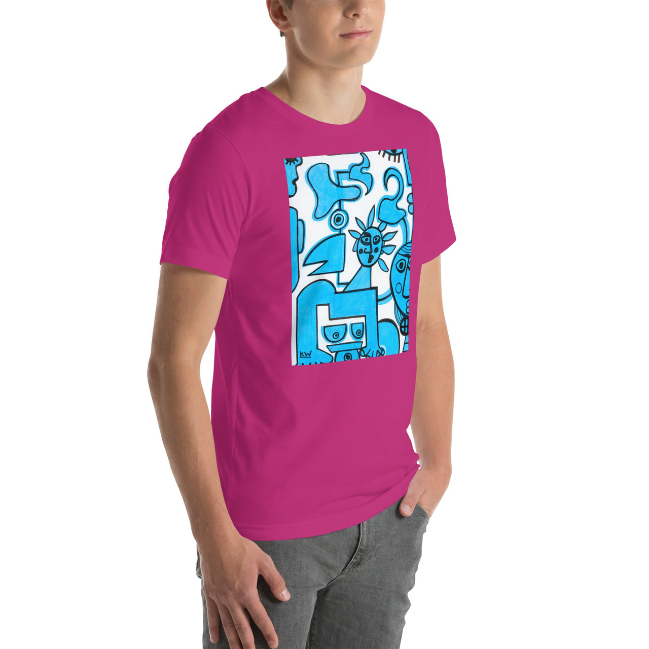 KW Gallery Wearable Art Tee 29 - Winter Sunshine Marketplace