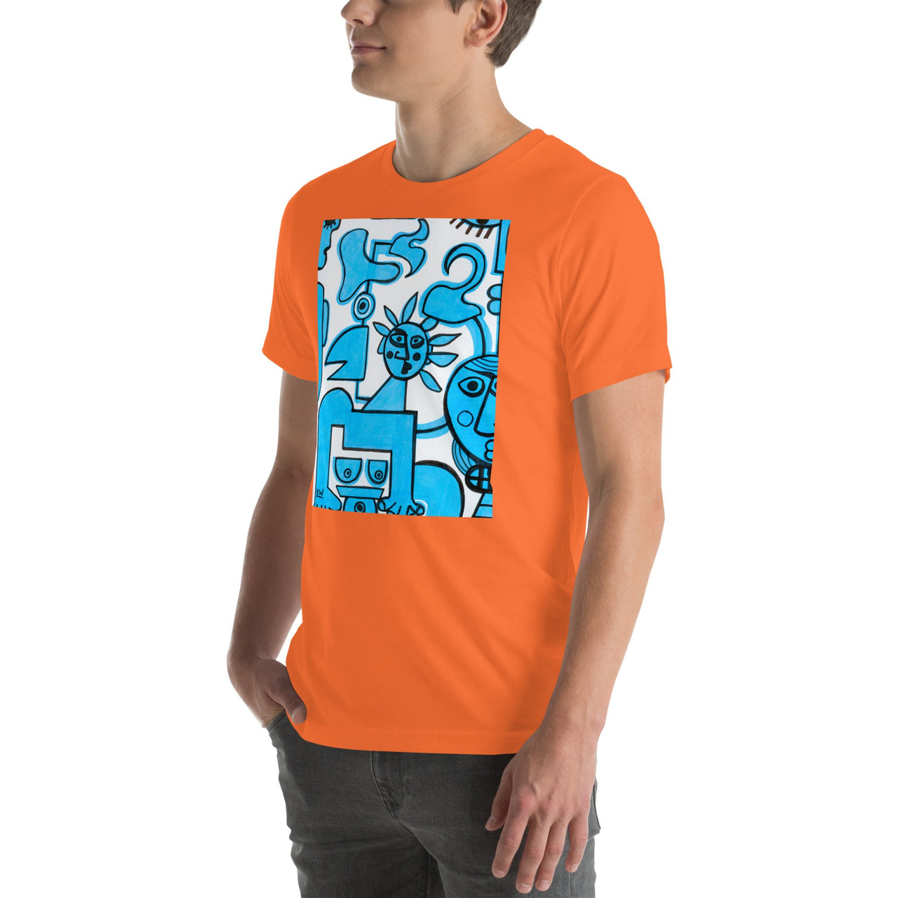 KW Gallery Wearable Art Tee 29 - Winter Sunshine Marketplace