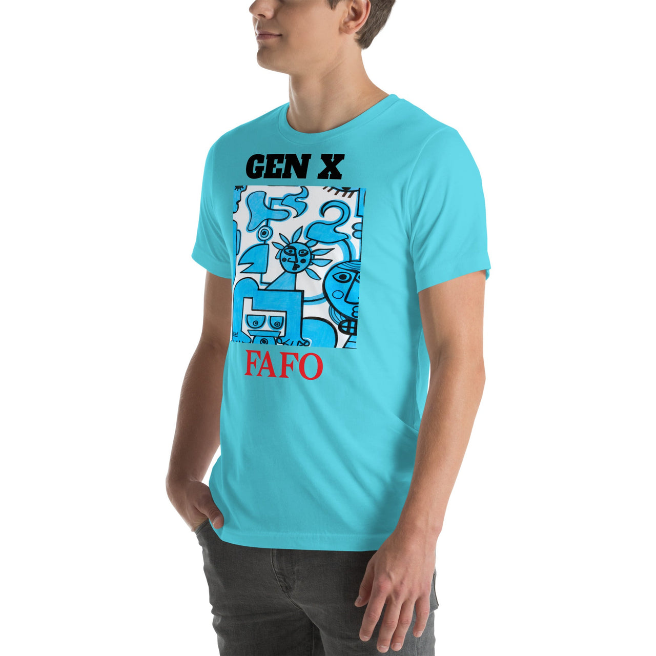 KW Gallery Wearable Art Tee 29 FAFO - Winter Sunshine Marketplace