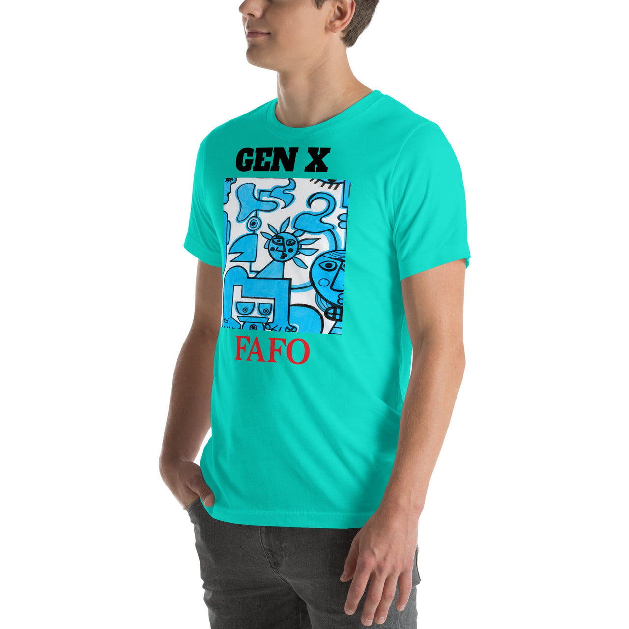 KW Gallery Wearable Art Tee 29 FAFO - Winter Sunshine Marketplace