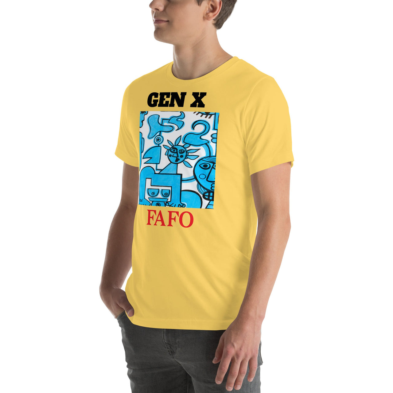 KW Gallery Wearable Art Tee 29 FAFO - Winter Sunshine Marketplace